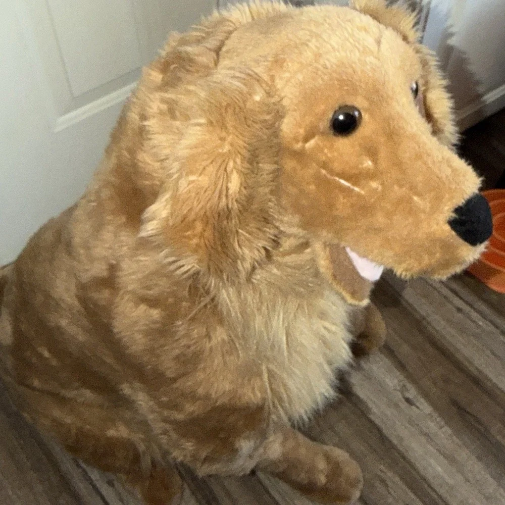 Melissa & Doug Life Size Golden Retriever Plush Dog Large Stuffed Animal‎